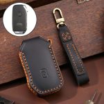 Für Kia Sorento / Seltos 2021 / K5 Hallmo Auto Rindsleder Schlüssel Schutzhülle Schlüsseletui, C173