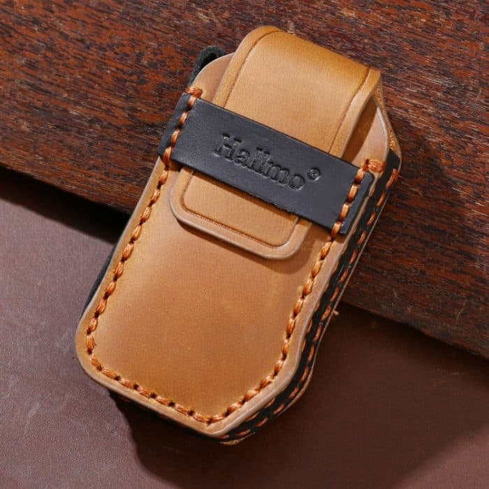 Für Kia Sorento / Seltos 2021 / K5 Hallmo Auto Rindsleder Schlüssel Schutzhülle Schlüsseletui, C173 – Bild 4