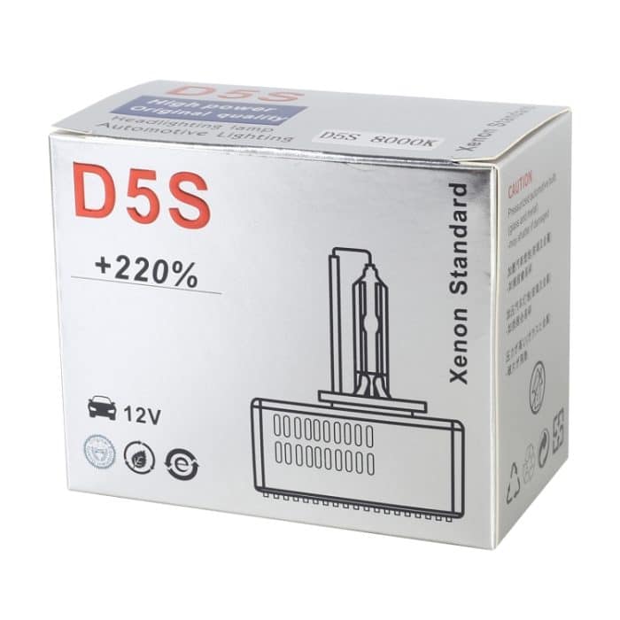 1 Paar D5S 6000K DC12V 35W Auto-HID-Xenon-Lampen-Set Scheinwerfer, D5S 6000K – Bild 6