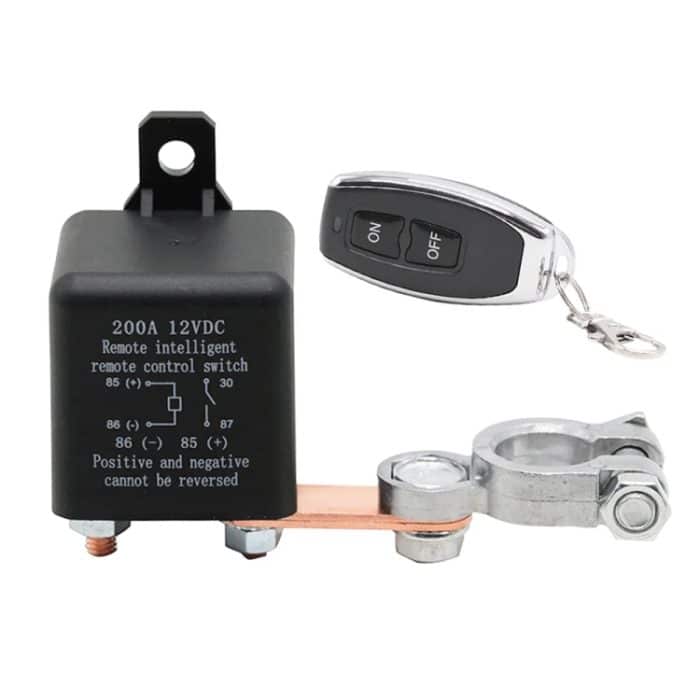ZL180 12V 200A Auto-Relais Remote Rireless Battery Isolator mit Batterieclip x 2 & Fernbedienung x 2 – Bild 2