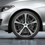 4 in 1 Auto vierblättriges Kleeblatt Muster Radnabe dekorativer Aufkleber Silber, Durchmesser: 5,8 cm – Bild 7