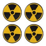 4-in-1 dekorativer Auto-Radnaben-Aufkleber, Durchmesser: 5,8 cm – Bild 2