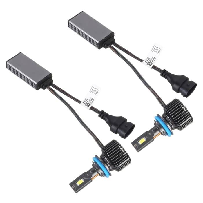 K11 1 Paar H11 12V / 85W / 6000K / 9000LM Auto-LED-Scheinwerfer, H11 – Bild 2