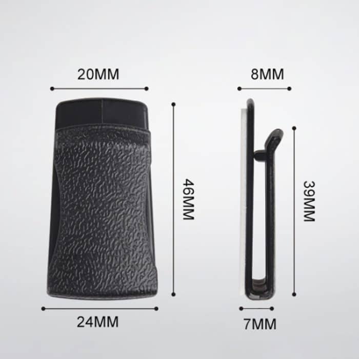 2 Paar selbstklebende Mini-Haken-Kartenhalter für das Auto – Bild 3