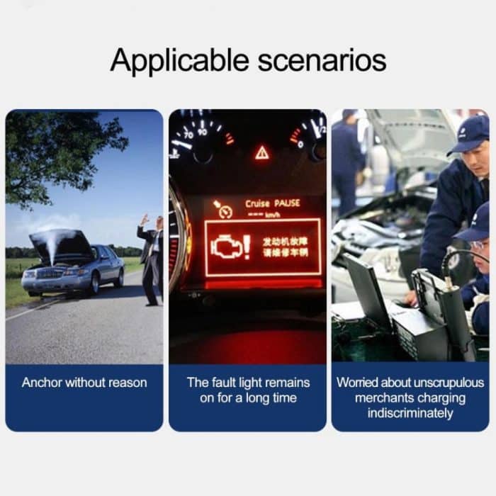 V30 12V Auto OBD2 ELM327 Bluetooth-Verbindungsfehlerdiagnoseinstrument – Bild 6