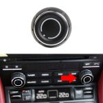 Für Porsche Cayenne links fahrendes Auto rechts CD-Player Lautstärkeregler-Abdeckung 97064292901