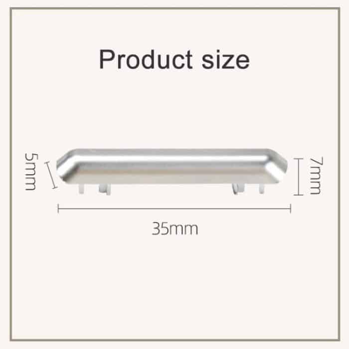 Galvanikstreifen zur Einstellung des Luftauslasses für Land Rover Range Rover Evoque 2012–2019, Linksfahrt – Bild 3