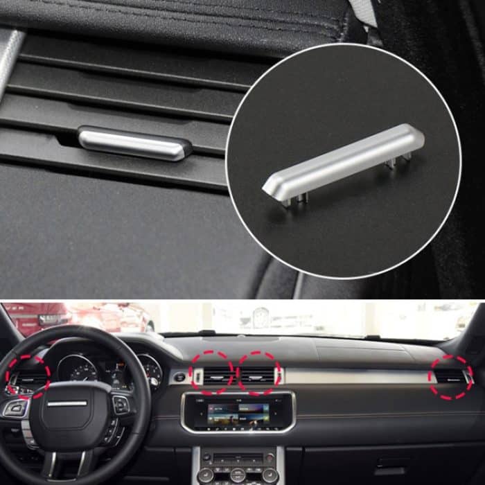 Galvanikstreifen zur Einstellung des Luftauslasses für Land Rover Range Rover Evoque 2012–2019, Linksfahrt – Bild 6