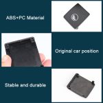 Abdeckung des hinteren Kindersitzgurtschlosses für Volvo V90 / S90 / S60 / XC40 / XC60, Linksantrieb – Bild 4