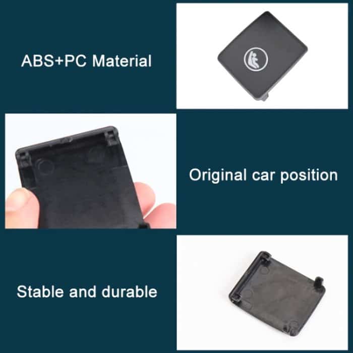 Abdeckung des hinteren Kindersitzgurtschlosses für Volvo V90 / S90 / S60 / XC40 / XC60, Linksantrieb – Bild 4