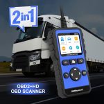 HD10 12V-24V 2-in-1-Vollsystem-Diagnose-Scan-Tool OBD2/HDOBD/EOBD-Scanner – Bild 5