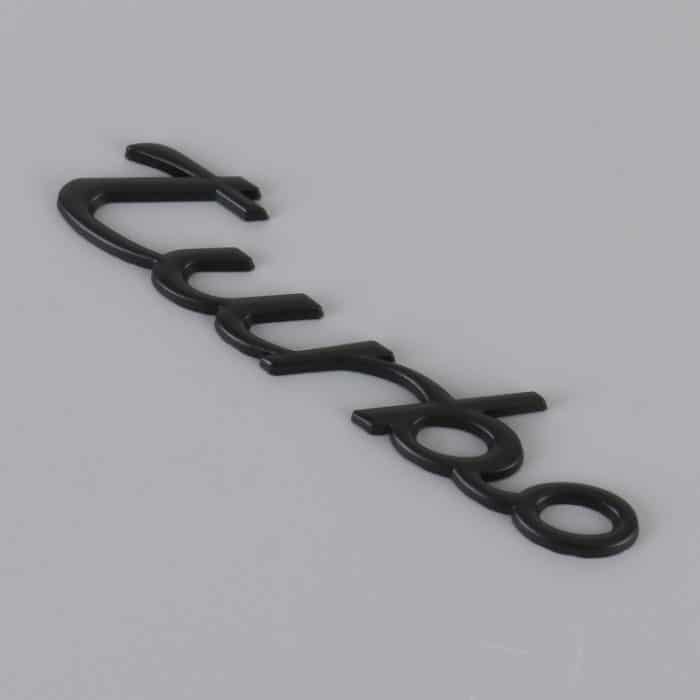 Auto TURBO personalisierte dekorative Aufkleber aus Aluminiumlegierung, Größe: 13 x 3 x 0,3 cm – Bild 3