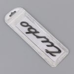 Auto TURBO personalisierte dekorative Aufkleber aus Aluminiumlegierung, Größe: 13 x 3 x 0,3 cm – Bild 6