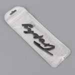 Auto-TROPHÄE personalisierte dekorative Aufkleber aus Aluminiumlegierung, Größe: 11,5 x 2,5 x 0,35 cm – Bild 6