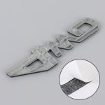 Auto 4WD personalisierte dekorative Aufkleber aus Aluminiumlegierung, Größe: 13 x 3,5 x 0,3 cm – Bild 4