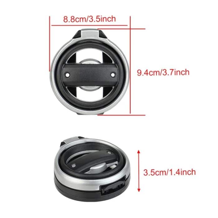 Für Wrangler JK 2007–2017 JL/JT 2018+, Auto-Klimaanlage, Entlüftungsöffnung, Wasserbecherhalter – Bild 3