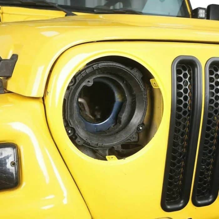 Für Wrangler TJ 1997-2006 Autoscheinwerferhalterung Basis Scheinwerferbefestigungshalterung – Bild 6