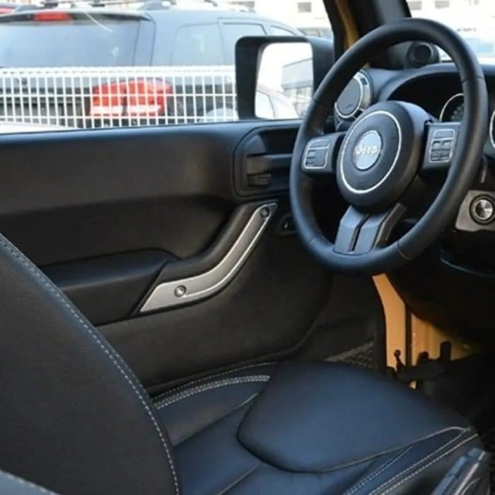 Für Jeep Wrangler JK 2007-2017 1 Paar Autotür-Innengriff-Zierstreifen – Bild 6