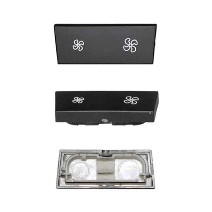 Für BMW 3 Serie E84 E90 F25 X3 Auto Klimaanlage Panel Schalter Taste Luft Volumen Schlüssel ohne OFF 6411 9344 143-MA – Bild 2