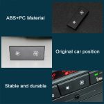 Für BMW 3 Serie E84 E90 F25 X3 Auto Klimaanlage Panel Schalter Taste Luft Volumen Schlüssel ohne OFF 6411 9344 143-MA – Bild 4