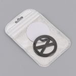 Auto-Rauchverbotsschild, universeller, personalisierter dekorativer Aufkleber aus Aluminiumlegierung, Größe: 5 x 0,33 cm – Bild 6