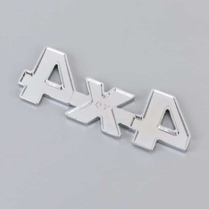 Autonummer 4 x 4, personalisierter dekorativer Aufkleber aus Aluminiumlegierung, Größe: 9 x 3,5 x 2,3 cm – Bild 4