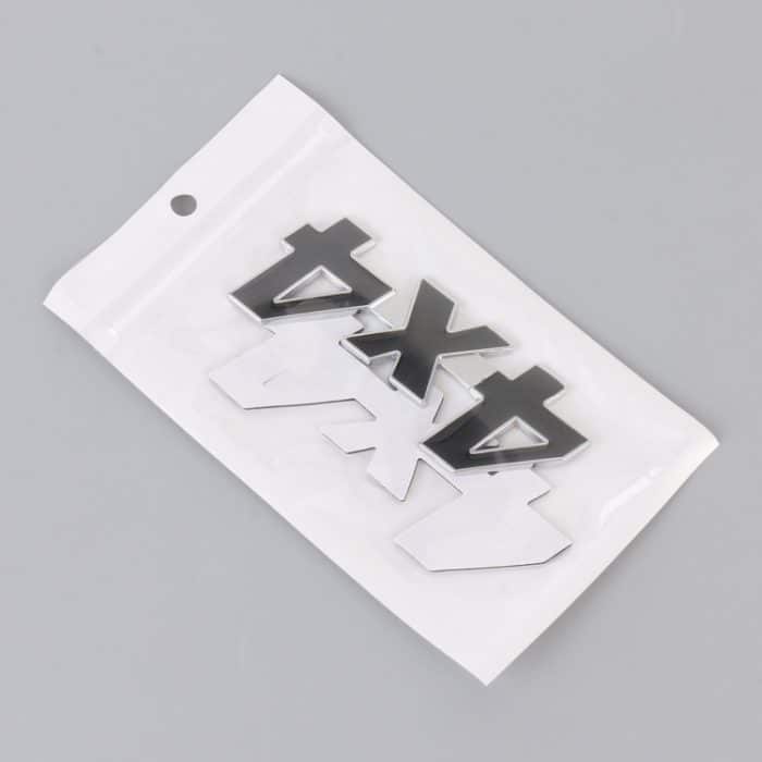 Autonummer 4 x 4, personalisierter dekorativer Aufkleber aus Aluminiumlegierung, Größe: 9 x 3,5 x 2,3 cm – Bild 6