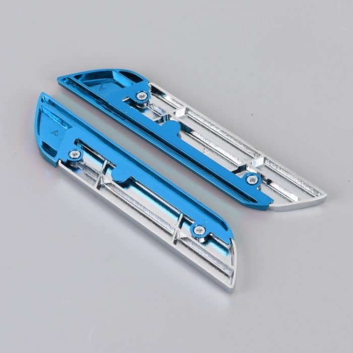 1 Paar personalisierte dekorative Auto-SPORT-Aufkleber aus Aluminiumlegierung, Größe: 11,5 x 2,5 x 0,5 cm, SPORTS – Bild 4