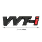 Auto WT-i personalisierte dekorative Aufkleber aus Aluminiumlegierung, Größe: 7,5 x 2 cm, WT-i – Bild 2