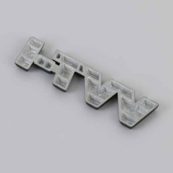 Auto WT-i personalisierte dekorative Aufkleber aus Aluminiumlegierung, Größe: 7,5 x 2 cm, WT-i – Bild 4