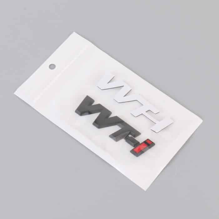 Auto WT-i personalisierte dekorative Aufkleber aus Aluminiumlegierung, Größe: 7,5 x 2 cm, WT-i – Bild 6