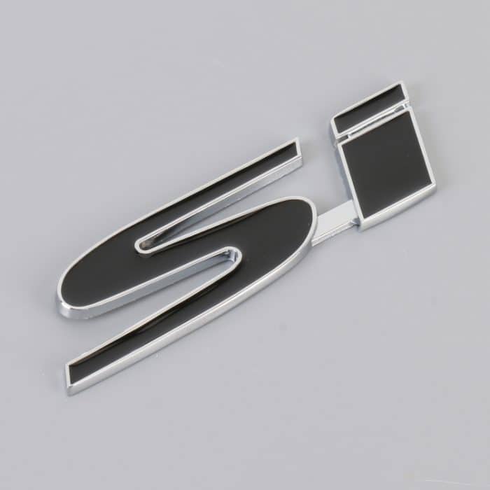 Auto-Si-Metallaufkleber, personalisierte dekorative Aufkleber aus Aluminiumlegierung, Größe: 10 x 3 cm – Bild 3