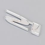 Auto-Si-Metallaufkleber, personalisierte dekorative Aufkleber aus Aluminiumlegierung, Größe: 10 x 3 cm – Bild 4