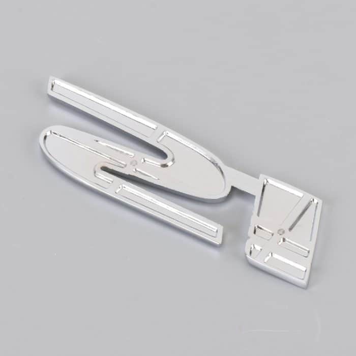 Auto-Si-Metallaufkleber, personalisierte dekorative Aufkleber aus Aluminiumlegierung, Größe: 10 x 3 cm – Bild 4