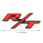 Auto R/T personalisierte dekorative Aufkleber aus Aluminiumlegierung, Größe: 10,5 x 5 cm – Bild 2