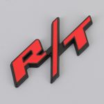 Auto R/T personalisierte dekorative Aufkleber aus Aluminiumlegierung, Größe: 10,5 x 5 cm – Bild 3