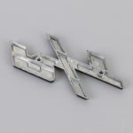 Auto R/T personalisierte dekorative Aufkleber aus Aluminiumlegierung, Größe: 10,5 x 5 cm – Bild 4