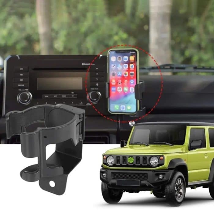 Für Suzuki Jimny 2019-2020 Auto-Handyhalter, multifunktionaler Wasserbecherhalter – Bild 7