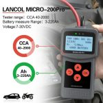 MICRO-200 PRO Autobatterietester Batterie-Innenwiderstands-Lebensdaueranalysator, nordische Version – Bild 7
