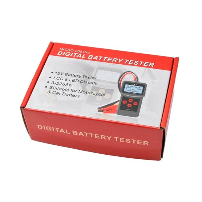 MICRO-200 PRO Autobatterietester Batterie-Innenwiderstands-Lebensdaueranalysator, westeuropäische Version – Bild 5