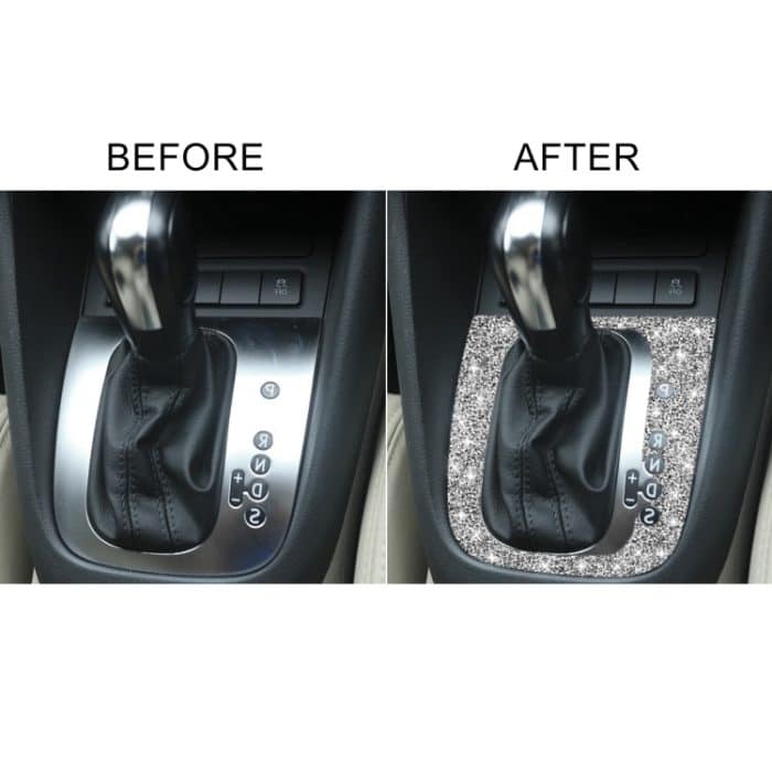 Auto-Gangeinstellung B Diamant-Dekorations-Abdeckungsaufkleber für Volkswagen Golf 6 2008–2012, Rechtslenker – Bild 6