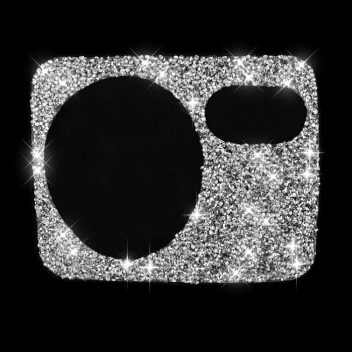 Auto-Scheinwerfer-Diamant-Dekorations-Abdeckungsaufkleber für Volkswagen Golf 6 2008–2012, Linkslenker – Bild 2