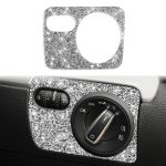 Auto-Scheinwerfer-Diamant-Dekorations-Abdeckungsaufkleber für Volkswagen Golf 6 2008–2012, Rechtslenker