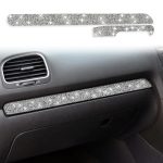 Auto-Zentralsteuerungs-Diamant-Dekorations-Abdeckungsaufkleber für Volkswagen Golf 6 2008–2012, Rechtslenker