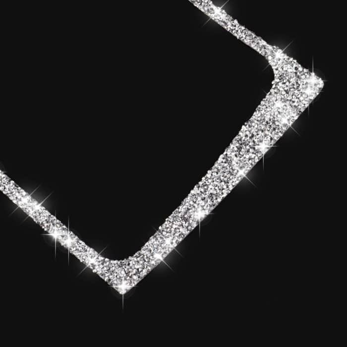 Auto-CD-Panel-Diamant-Dekorations-Abdeckungsaufkleber für Volkswagen Golf 6 2008–2012, linker und rechter Antrieb – Bild 3