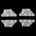 Autotürschüssel-Diamant-Dekorations-Abdeckungsaufkleber für Volkswagen Golf 6 2008–2012, Links- und Rechtsantrieb – Bild 2