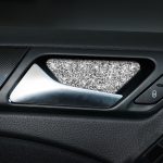 Autotürschüssel-Diamant-Dekorations-Abdeckungsaufkleber für Volkswagen Golf 6 2008–2012, Links- und Rechtsantrieb – Bild 5