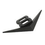 Autonummer 8, personalisierte dekorative Aufkleber aus Aluminiumlegierung, Größe: 10 x 4 x 0,4 cm – Bild 2