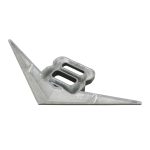 Autonummer 8, personalisierte dekorative Aufkleber aus Aluminiumlegierung, Größe: 10 x 4 x 0,4 cm – Bild 3