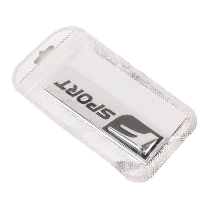 Auto Typ B F-SPORT personalisierte dekorative Aufkleber aus Aluminiumlegierung, Größe: 10 x 3 x 0,4 cm, Size:10x3x0.4cm – Bild 6